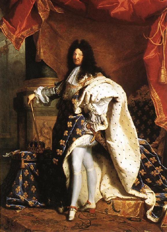 RIGAUD, Hyacinthe Portrait of Louis XIV gfj China oil painting art
